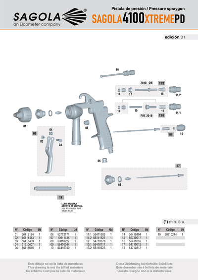 Pistola 4100 XTREME PD