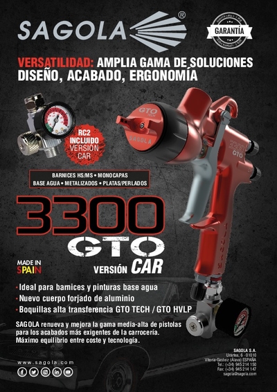 Pistola 3300 GTO CAR